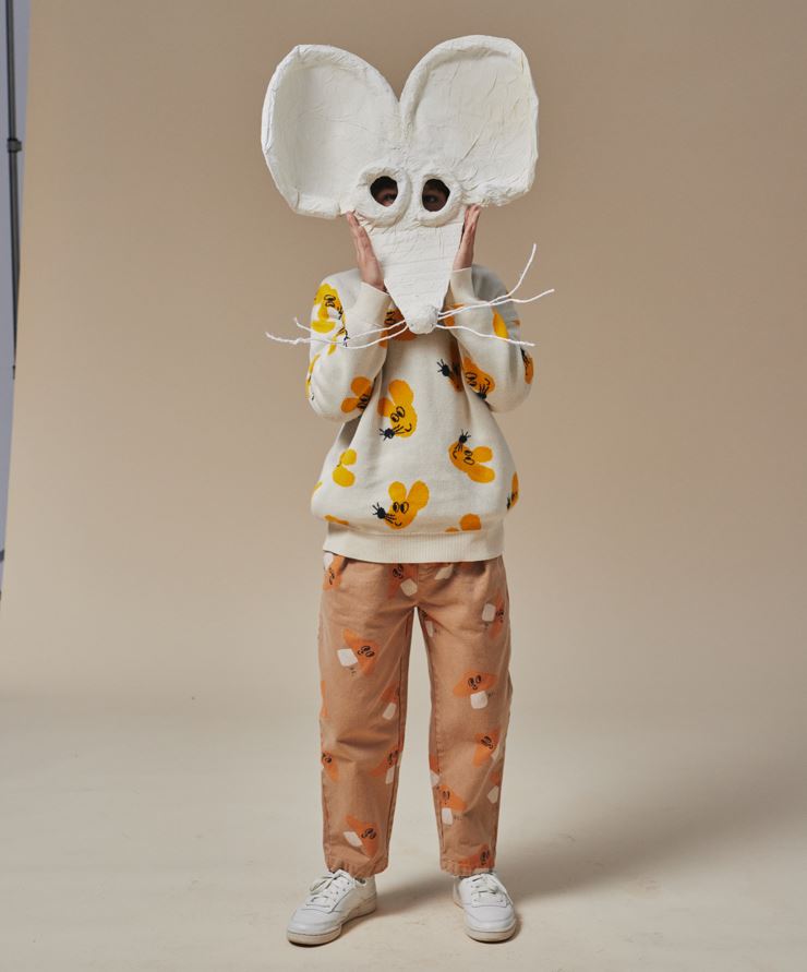 Mr. Mushroom All Over Chino Trousers by Bobo Choses – Hornby & Jones