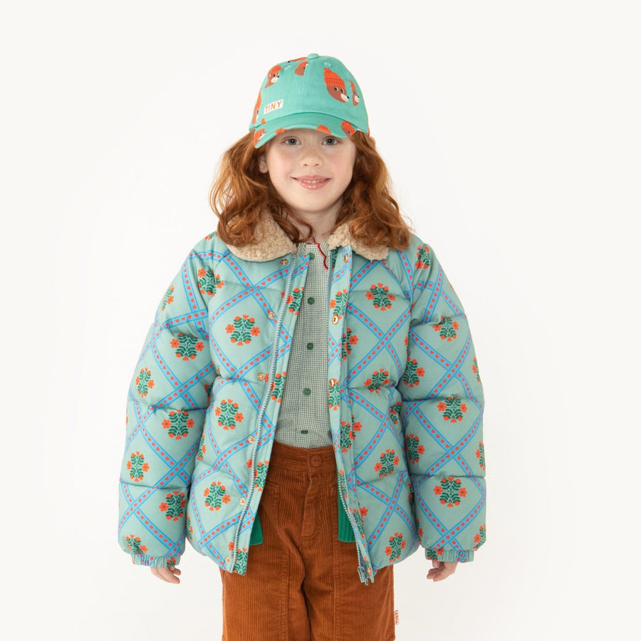 Folklore Short Padded Jacket in Sage by Tinycottons – Hornby & Jones